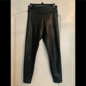 Abercrombie faux leather leggings